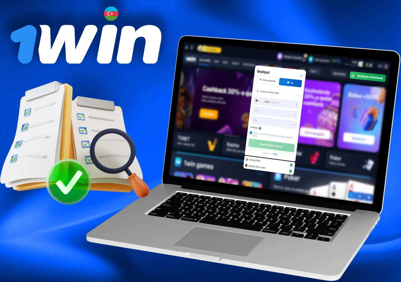 Yeni oyunçular üçün addım-addım qeydiyyat prosesi